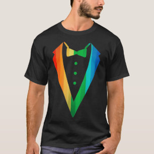 Camiseta orgulho gay Rainbow Graphic Men Women
