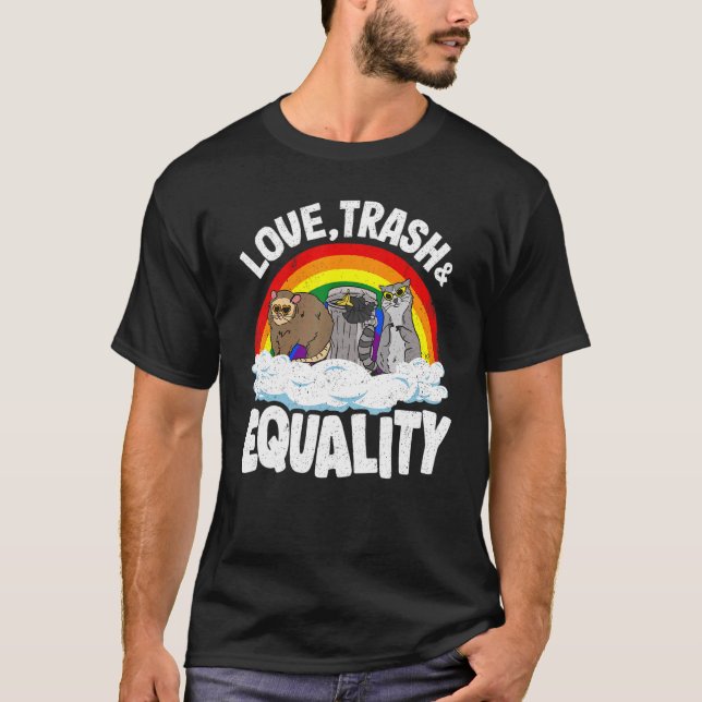 Camiseta Orgulho gay Rainbow Lesbian Al (Frente)