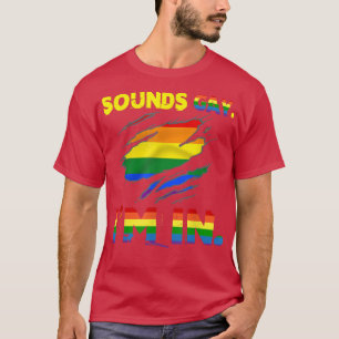 Camiseta Orgulho gay soa Gay engraçada Estou no LGBTQ