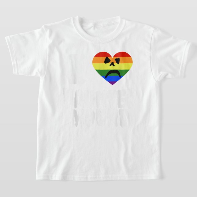 Camiseta Orgulho gay Support Love, Rainbow Flag, LGBTQ Flag (Postura )