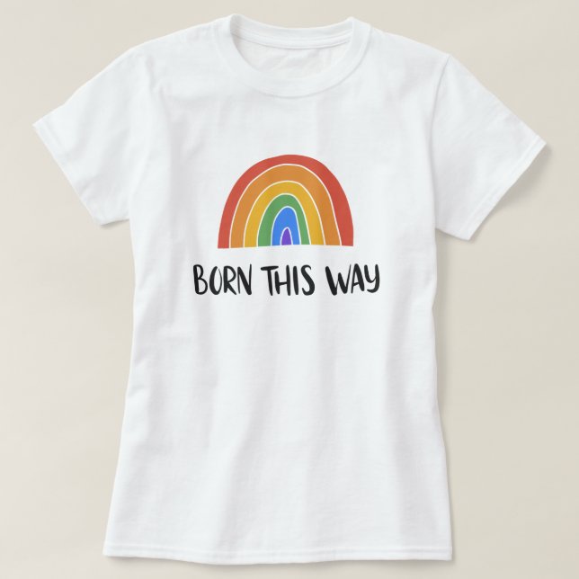 Camiseta Orgulho gay T-Shirt (Frente do Design)