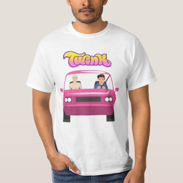 Camiseta Orgulho gay Twink Mobile LGBTQ (Frente)
