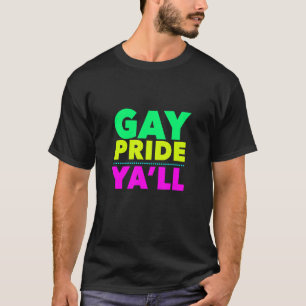 Camiseta Orgulho gay Vintage 80s e 90s Ya'll