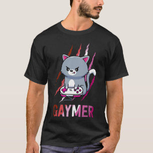 Camiseta Orgulho Geek Gamer Lésbica Gay Lgbt Amantes De Vid