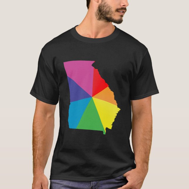 Camiseta orgulho georgia. (Frente)
