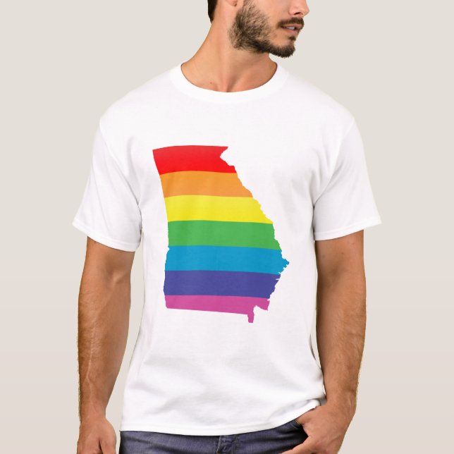Camiseta orgulho georgia. (Frente)