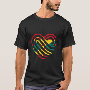 Camiseta Orgulho Granadino Bandeira de Granada Coração Patr