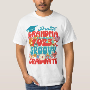 Camiseta Orgulho GRANDMA de uma Classe de Retrocessor do Fo