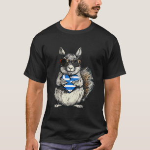 Camiseta Orgulho Grego Helênico Esquilo Coração Raízes Greg