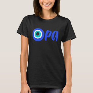Camiseta Orgulho Grego OPA Olho Gordo Hellas Grécia Olho Go