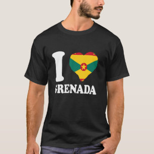 Camiseta Orgulho Grenadiano Raízes I Ama Granada Fla