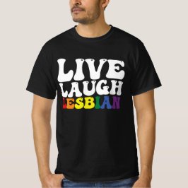 Camiseta Orgulho Groovy Viva Ria Lésbica LGBT