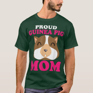 Camiseta Orgulho Guiné Porco Mãe Furador Batata Hamster Pet