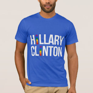 Camiseta Orgulho Hillary Clinton -- LGBT -