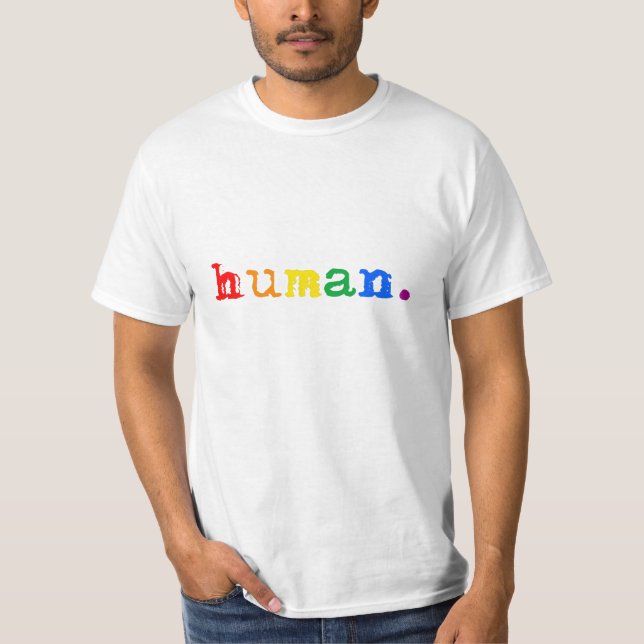 Camiseta Orgulho Humano (Frente)