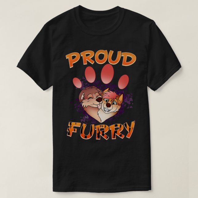 Camiseta Orgulho I Furries Cosplay Fandom 10 (Frente do Design)