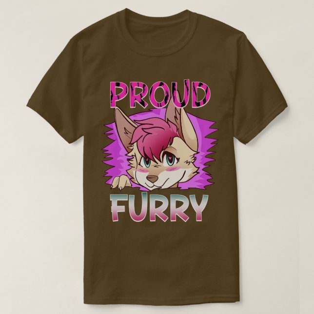 Camiseta Orgulho I Furries Cosplay Fandom 15 (Frente do Design)