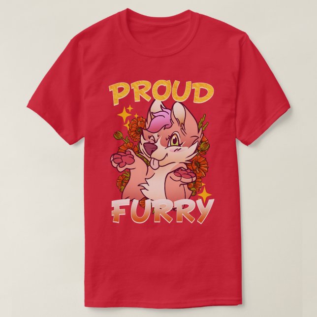 Camiseta Orgulho I Furries Cosplay Fandom 17 (Frente do Design)