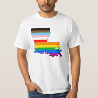 Camiseta Orgulho Inclusivo da Louisiana