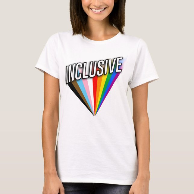 Camiseta Orgulho Inclusivo Explode (Frente)