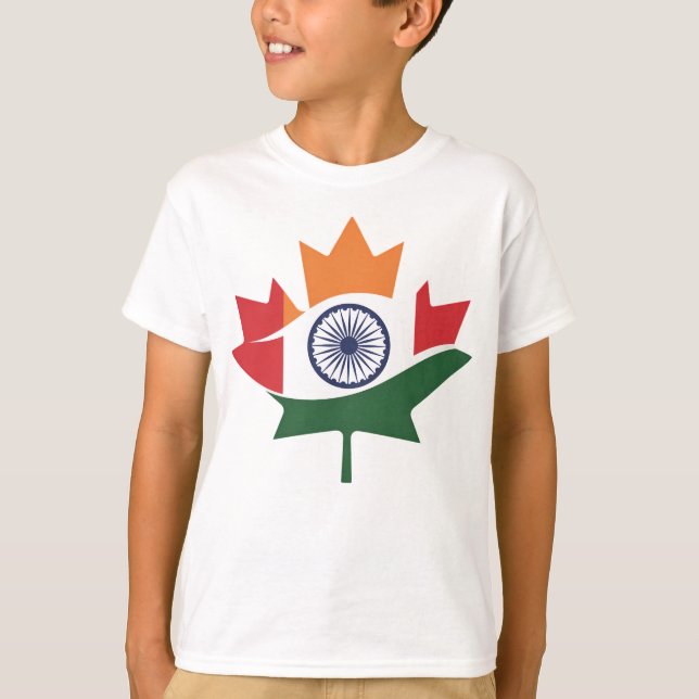 Camiseta Orgulho Indo-Canadense (Frente)