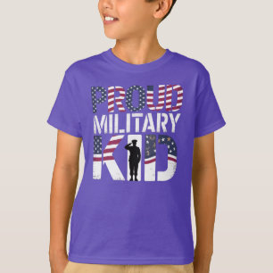 Camiseta Orgulho Infantil Militar Ortoso