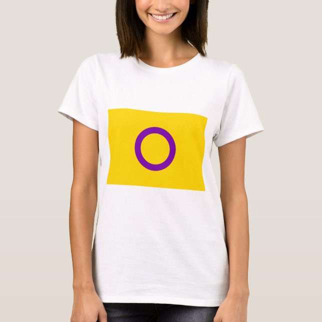 Camiseta Orgulho Intersexo (Frente)