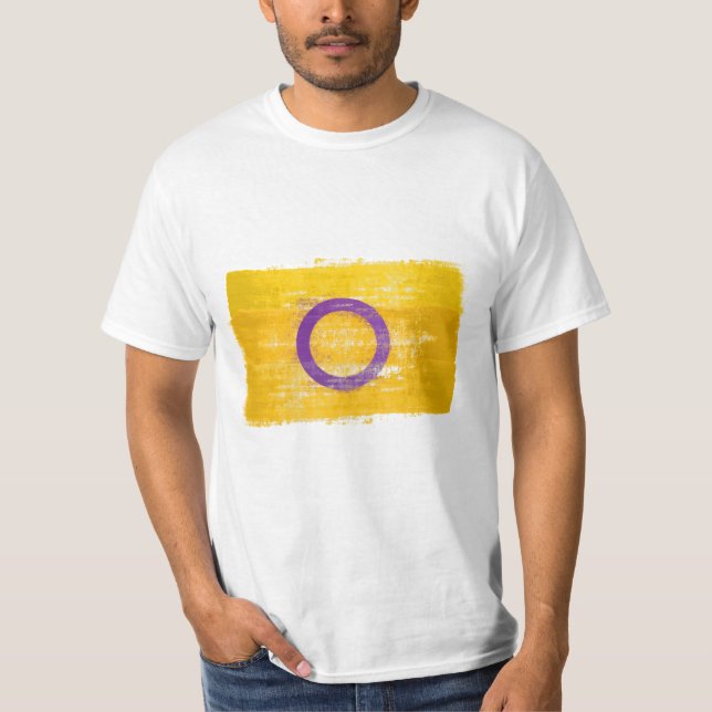 CAMISETA ORGULHO INTERSEXO PINTADO (Frente)