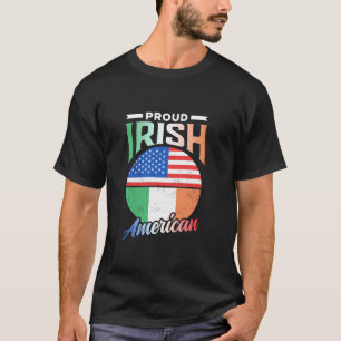 Camiseta Orgulho Irlandês Americano Roots Ireland Family Us
