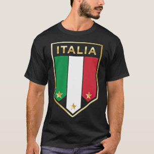 Camiseta Orgulho italiano Gráfico italiano Futebol engraç