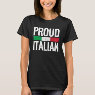 Camiseta Orgulho italiano Itália Vintage Itália Bandeira