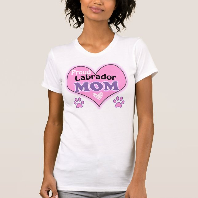 Camiseta Orgulho Labrador Mãe (Frente)