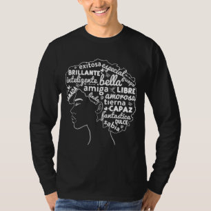 Camiseta Orgulho latino afro-latino ganha história negra af