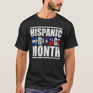 Camiseta Orgulho Latino Países Hispânicos Patrimônio Hispân