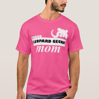 Camiseta Orgulho Leopardo Gecko Mãe Réptil