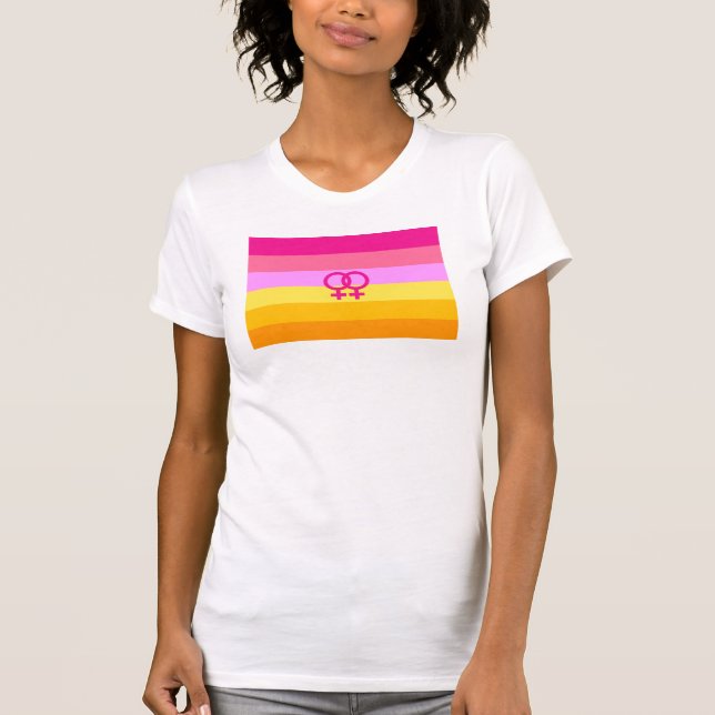 Camiseta Orgulho Lesbiano Dawn WLW (Frente)