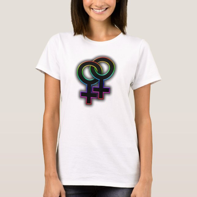 Camiseta Orgulho lésbica (Frente)