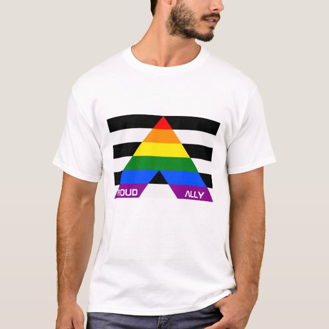 Camiseta Orgulho LGBT Arco-íris Ortodia (Frente)