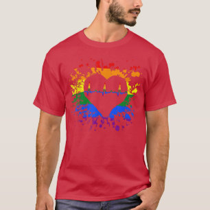 Camiseta Orgulho LGBT Arco-Íris Pulsação Orquestra do GCE M