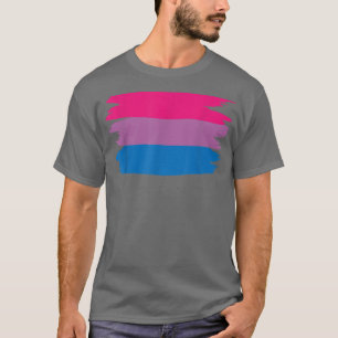 Camiseta Orgulho LGBT Bi de Bandeira Biseal