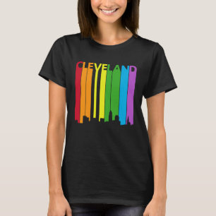Camiseta Orgulho LGBT da Vista de Cleveland