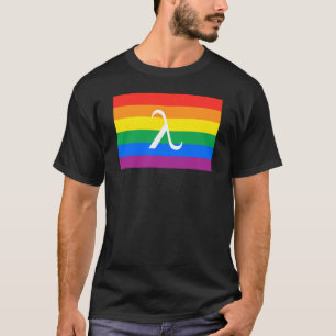 Camiseta Orgulho LGBT e Ativismo Lambda