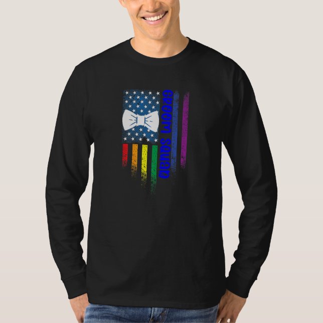 Camiseta Orgulho Lgbt Festa de Despedida de Solteiro Gay En (Frente)