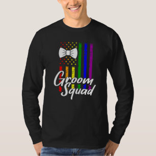 Camiseta Orgulho Lgbt Festa de Despedida de Solteiro Gay En