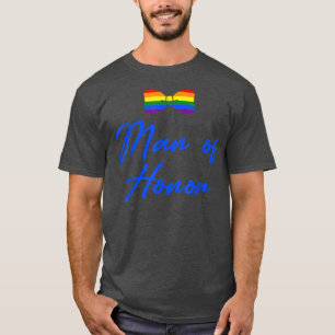 Camiseta Orgulho LGBT Festa de Despedida de Solteiro Gay Ho