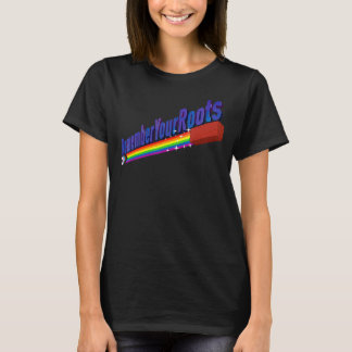 Camiseta Orgulho LGBT Lembre-se das suas raízes Gay Lesbias