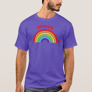 Camiseta Orgulho LGBT Mês do Tee LGBTQ Apoiante Gift Ga