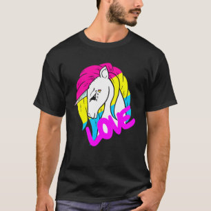 Camiseta Orgulho Lgbt Pansexual Unicorn 1