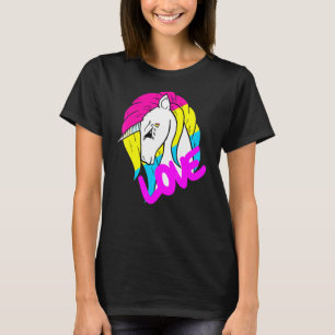 Camiseta Orgulho Lgbt Pansexual Unicorn 1