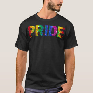 Camiseta Orgulho LGBT Rainbow Orgulho Lésbica Orgulho gay P